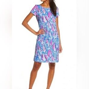 🦄 Lilly Pulitzer Short Sleeve Marlowe Dress- Medium